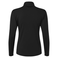 AllPro Women's Pro-Lock Performance Quarter-Zip Pullover, Black, Back view