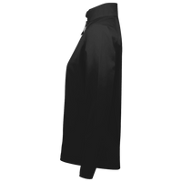 AllPro Women's Pro-Lock Performance Quarter-Zip Pullover, Black, Left Sleeve view