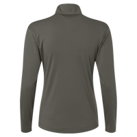 AllPro Women's Pro-Lock Performance Quarter-Zip Pullover, Charcoal, Back view