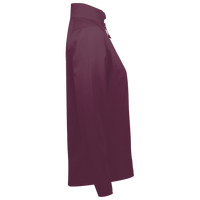 AllPro Women's Pro-Lock Performance Quarter-Zip Pullover, Maroon, Right Sleeve view