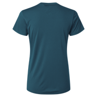AllPro Women's Pro-Lock Performance T-Shirt, Atlantic Blue, Back view