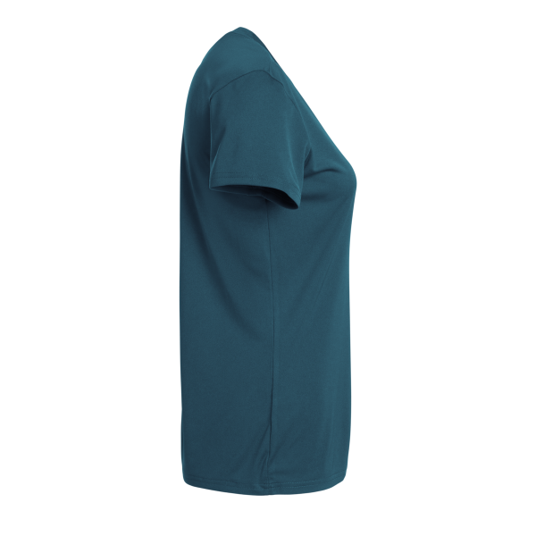 AllPro Women's Pro-Lock Performance T-Shirt, Atlantic Blue, Right Sleeve view
