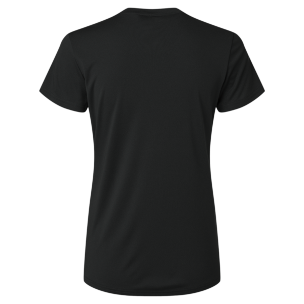 AllPro Women's Pro-Lock Performance T-Shirt, Black, Back view