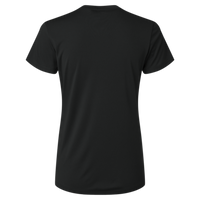 AllPro Women's Pro-Lock Performance T-Shirt, Black, Back view