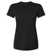 AllPro Women's Pro-Lock Performance T-Shirt, Black, Front view