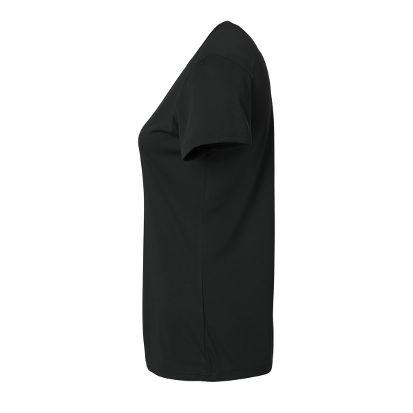 AllPro Women's Pro-Lock Performance T-Shirt, Black, Left Sleeve view