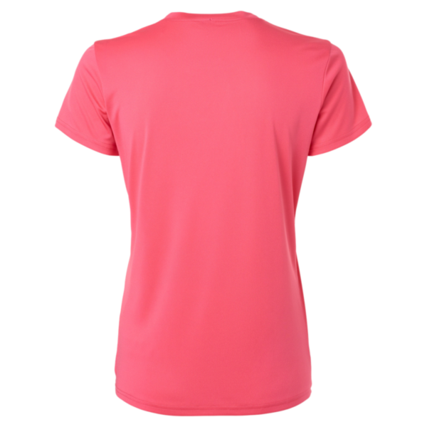 AllPro Women's Pro-Lock Performance T-Shirt, Bright Pink, Back view