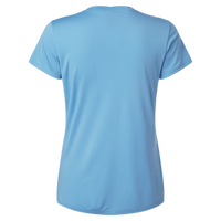 AllPro Women's Pro-Lock Performance T-Shirt, Carolina Blue, Back view