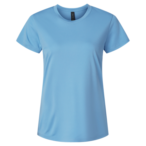 AllPro Women's Pro-Lock Performance T-Shirt, Carolina Blue, Front view