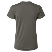 AllPro Women's Pro-Lock Performance T-Shirt, Charcoal, Back view
