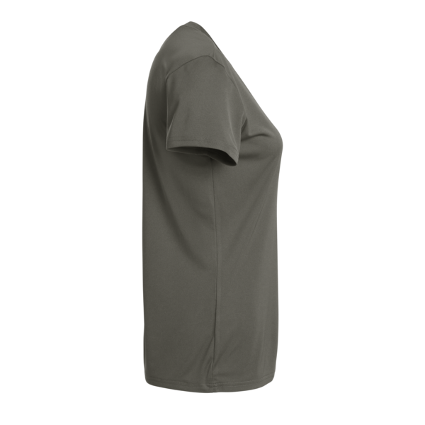 AllPro Women's Pro-Lock Performance T-Shirt, Charcoal, Right Sleeve view