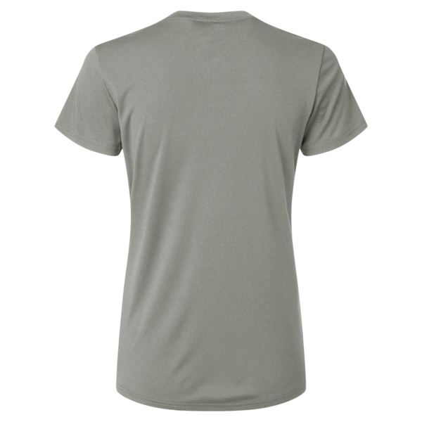 AllPro Women's Pro-Lock Performance T-Shirt, Greystone, Back view