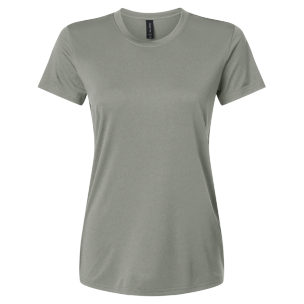 AllPro Women's Pro-Lock Performance T-Shirt, Greystone, Front view