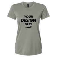 AllPro Women's Pro-Lock Performance T-Shirt, Greystone, Front view, Mockup