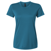 AllPro Women's Pro-Lock Performance T-Shirt, Pacific Blue, Front view