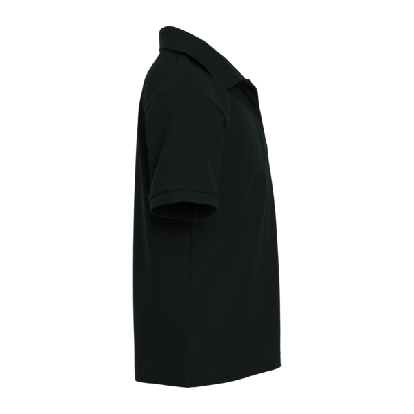 AllPro Youth Pique Polo, Black, Right Sleeve view