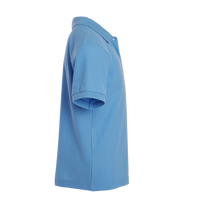 AllPro Youth Pique Polo, Carolina Blue, Right Sleeve view