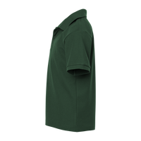 AllPro Youth Pique Polo, Forest Green, Left Sleeve view