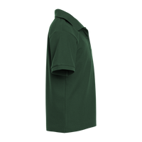 AllPro Youth Pique Polo, Forest Green, Right Sleeve view