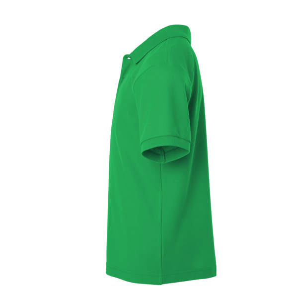 AllPro Youth Pique Polo, Kelly Green, Left Sleeve view