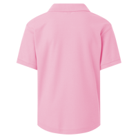 AllPro Youth Pique Polo, Light Pink, Back view