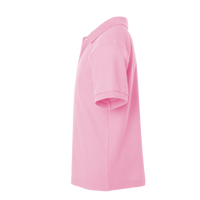 AllPro Youth Pique Polo, Light Pink, Left Sleeve view