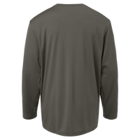 AllPro Youth Pro-Lock Performance Long Sleeve T-Shirt, Charcoal, Back view