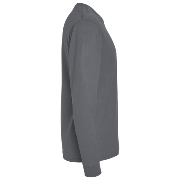 AllPro Youth Pro-Lock Performance Long Sleeve T-Shirt, Charcoal, Right Sleeve view