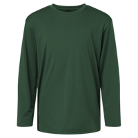 AllPro Youth Pro-Lock Performance Long Sleeve T-Shirt, Forest Green, Front view