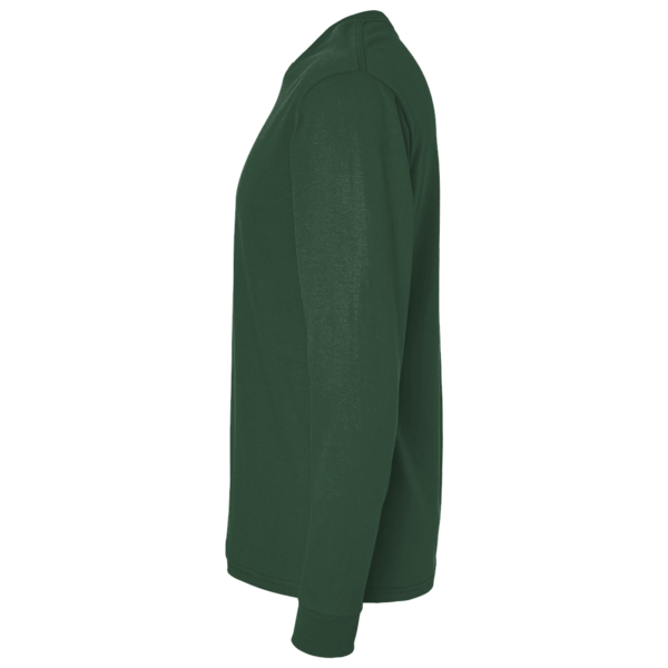 AllPro Youth Pro-Lock Performance Long Sleeve T-Shirt, Forest Green, Left Sleeve view