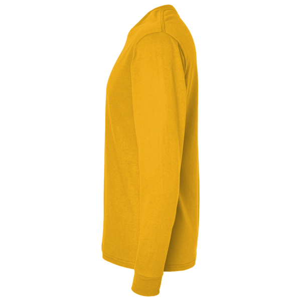 AllPro Youth Pro-Lock Performance Long Sleeve T-Shirt, Gold, Left Sleeve view