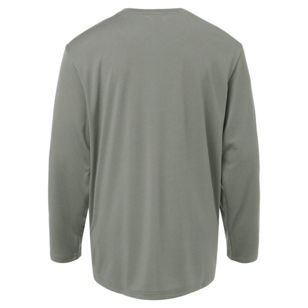 AllPro Youth Pro-Lock Performance Long Sleeve T-Shirt, Greystone, Back view