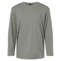 AllPro Youth Pro-Lock Performance Long Sleeve T-Shirt, Greystone, Front view