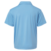 AllPro Youth Pro-Lock Performance Polo, Carolina Blue, Back view