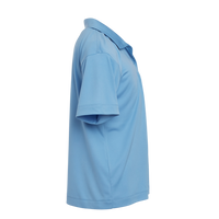 AllPro Youth Pro-Lock Performance Polo, Carolina Blue, Right Sleeve view