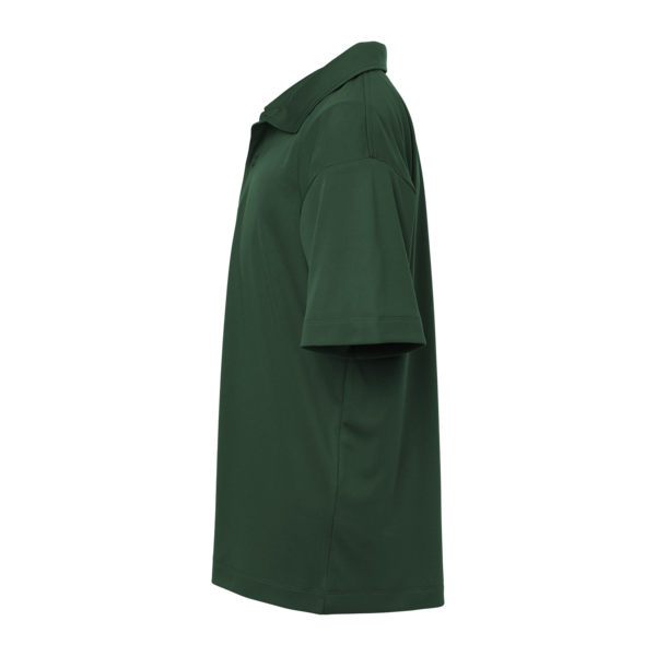 AllPro Youth Pro-Lock Performance Polo, Forest Green, Left Sleeve view