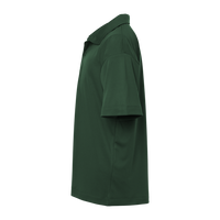 AllPro Youth Pro-Lock Performance Polo, Forest Green, Left Sleeve view