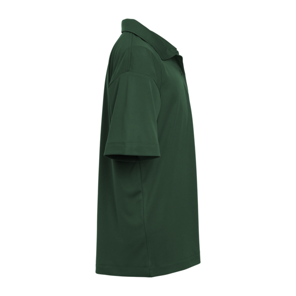 AllPro Youth Pro-Lock Performance Polo, Forest Green, Right Sleeve view