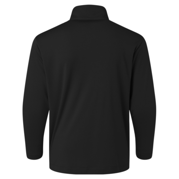 AllPro Youth Pro-Lock Performance Quarter-Zip Pullover, Black, Back view