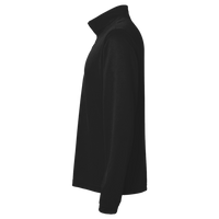 AllPro Youth Pro-Lock Performance Quarter-Zip Pullover, Black, Left Sleeve view