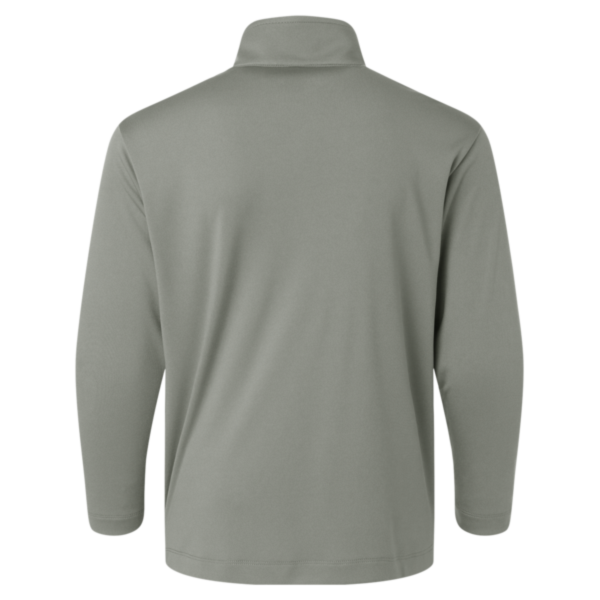 AllPro Youth Pro-Lock Performance Quarter-Zip Pullover, Greystone, Back view
