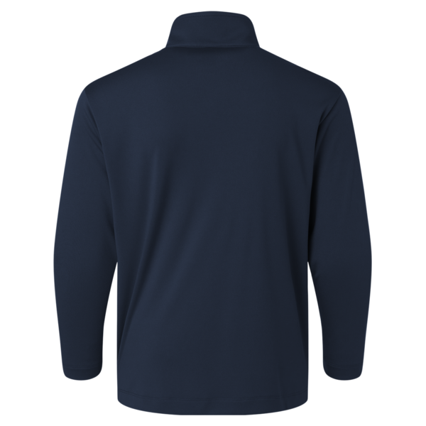 AllPro Youth Pro-Lock Performance Quarter-Zip Pullover, Navy, Back view