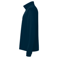 AllPro Youth Pro-Lock Performance Quarter-Zip Pullover, Navy, Left Sleeve view