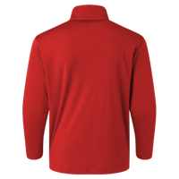 AllPro Youth Pro-Lock Performance Quarter-Zip Pullover, Red, Back view