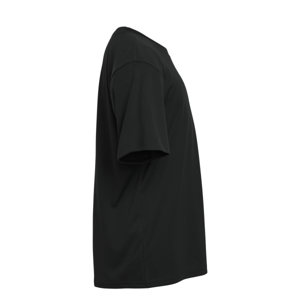 AllPro Youth Pro-Lock Performance T-Shirt, Black, Right Sleeve view