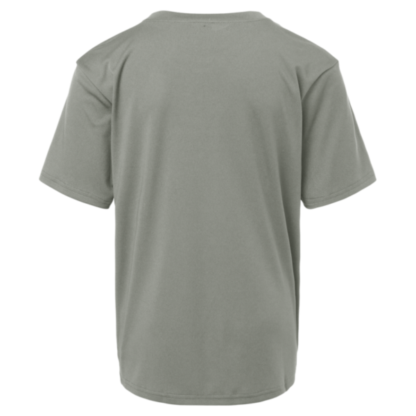 AllPro Youth Pro-Lock Performance T-Shirt, Greystone, Back view