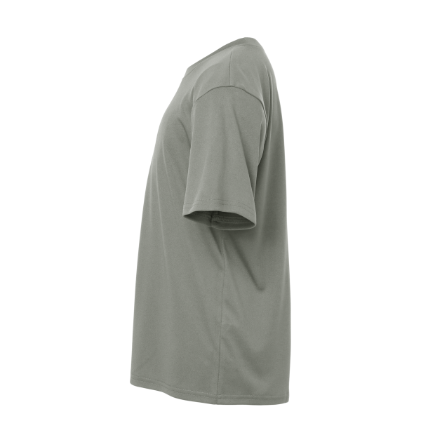 AllPro Youth Pro-Lock Performance T-Shirt, Greystone, Left Sleeve view