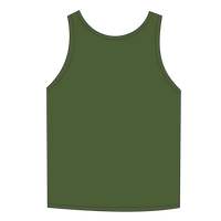 Alleson Athletic Men's Reversible Tank, Kelly / White, Back view