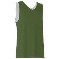Alleson Athletic Men's Reversible Tank, Kelly / White, Front view