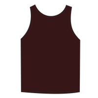 Alleson Athletic Men's Reversible Tank, Maroon / White, Back view